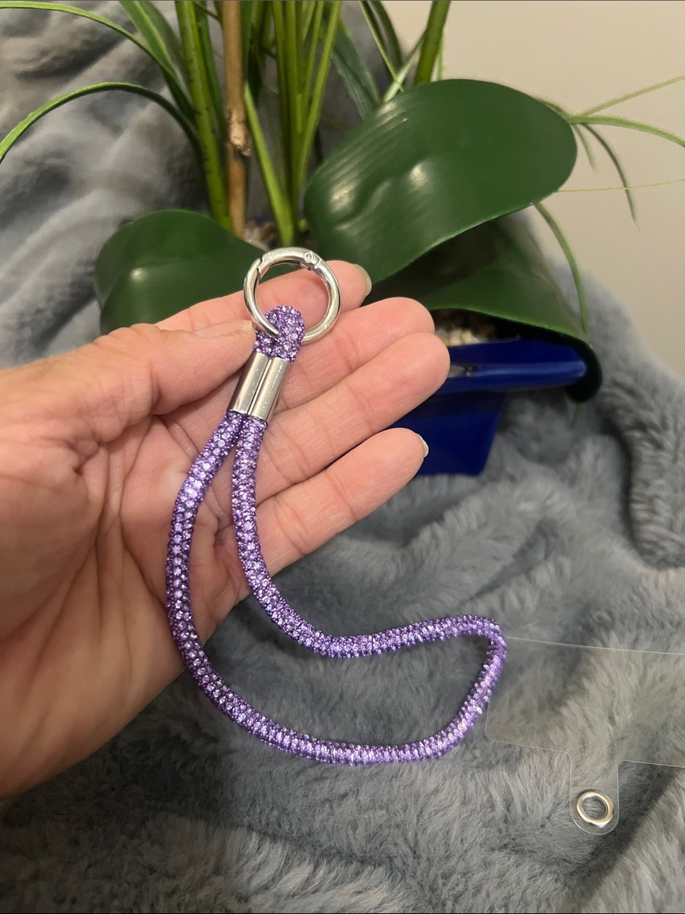 💝 Purse charm / Keychain / phone wristlet NEW retail $15 - Picture 2 of 5